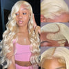 613 Blonde Body Wave Full Frontal HD Transparent 13x4 13x6