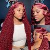 Deep Wave Rouge Bordeaux Full Frontal HD | 13x4 13x6